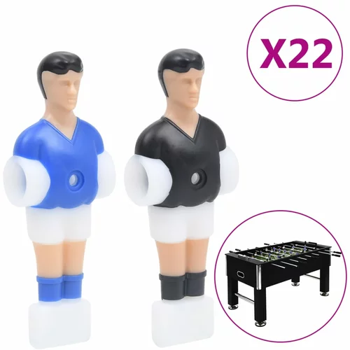 Figure igrača za stolni nogomet za šipku od 12,7 mm 22 kom