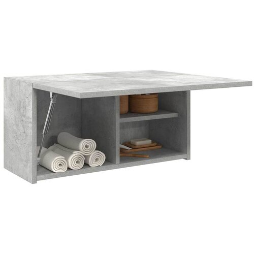 Furnova Kopalni&amp;scaron;ka stenska omarica betonsko siv 60x25x30 cm inž. les, (21948317) Slike
