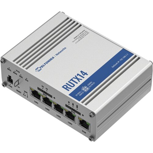 Teltonika RUTX14 wireless router Gigabit Ethernet Dual-band (2.4 GHz /5 GHz) 4G LTE CAT12 Grey Cijene