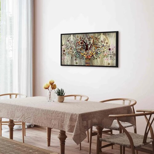 Slika - Tree of Life (1 Part) Narrow 60x30 U crnom drvenom okviru Slike