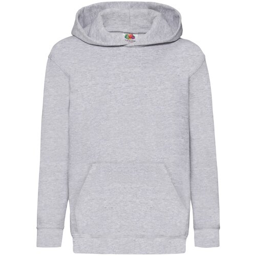 Fruit Of The Loom Grey children&amp;#039;s sweatshirt Classic kangaroo Slike