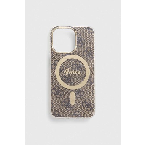 Guess Etui za telefon iPhone 13 Pro / 13 6.1&amp;quot; bež barva Slike