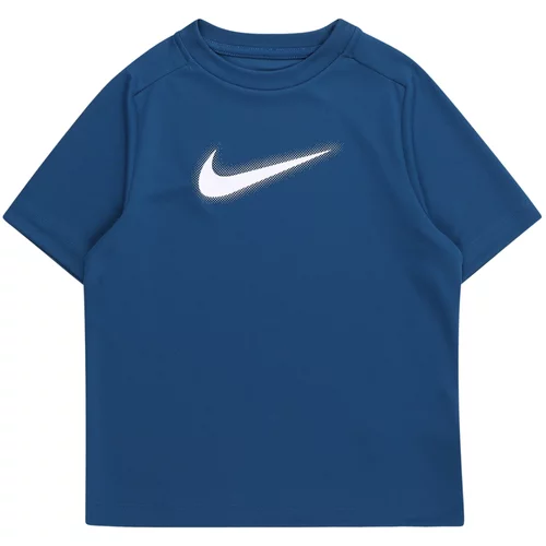 Nike Tehnička sportska majica kobalt plava / bijela