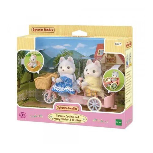 SYLVANIAN SetTandem biciklistički haski sestra i brat Cijene