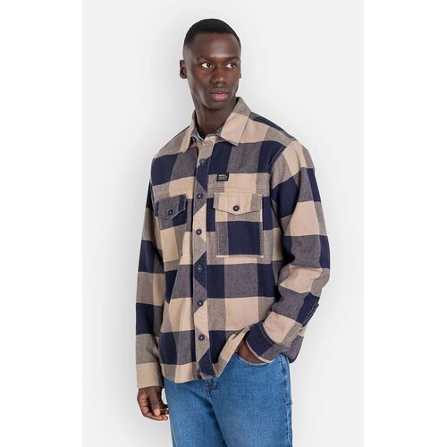 Reell Freeman Srajca check navy / sand Cene