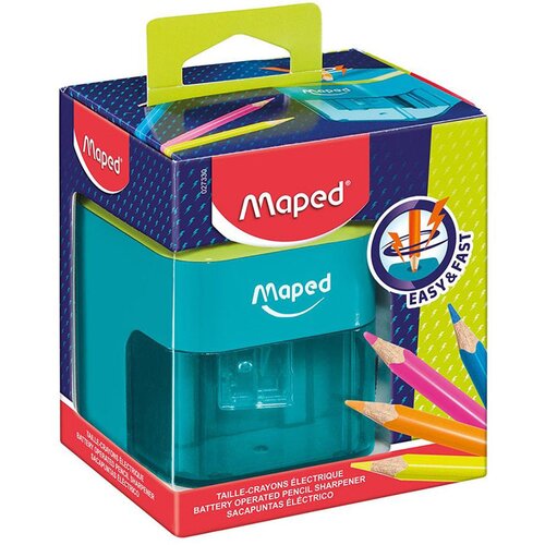 Maped &amp;Scaron;iljilo Turbo twist 2 na baterije, zeleno Slike