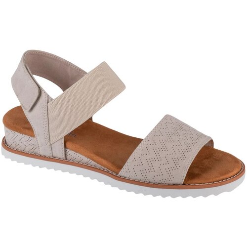 Skechers Sandali BOBS Desert Kiss 31440/OFWT Off White Slike