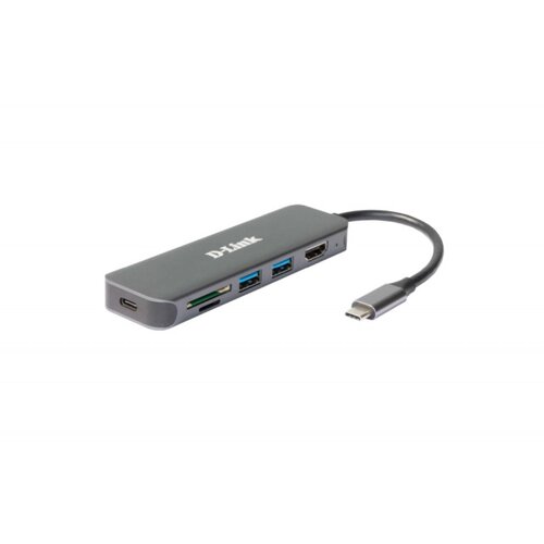 D-link Docking DUB-2327 6in1 USB-C - HDMI/USB3.0x2/CR/PD Cene