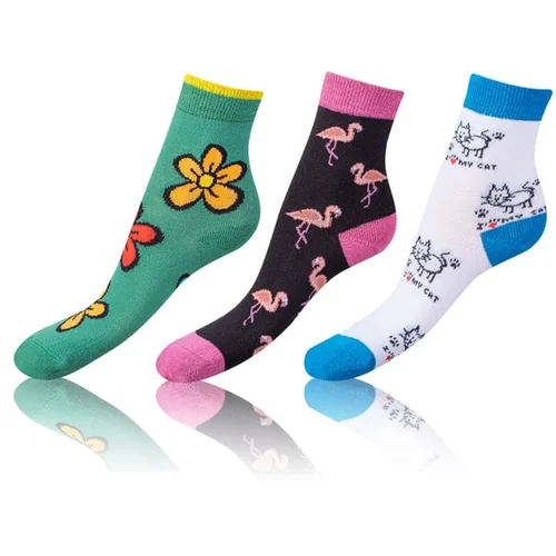 Bellinda Set of three pairs of children's patterned socks Crazy Kids