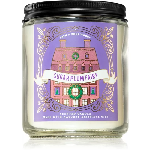 Bath & Body Works Sugared Plum Fairy mirisna svijeća 198 g