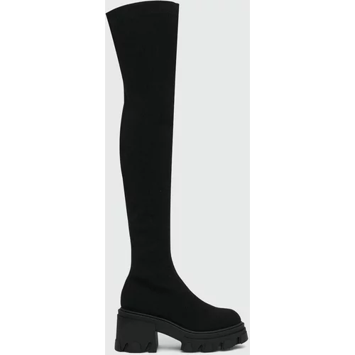 Aldo Elegantni škornji Dyno ženski, črna barva, 13620972Dyno