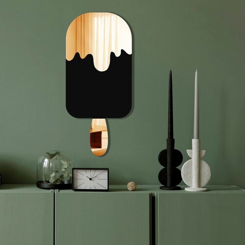 Wallity Ogledalo Ozgl518, 27x60 cm, Zlatne boje Cene