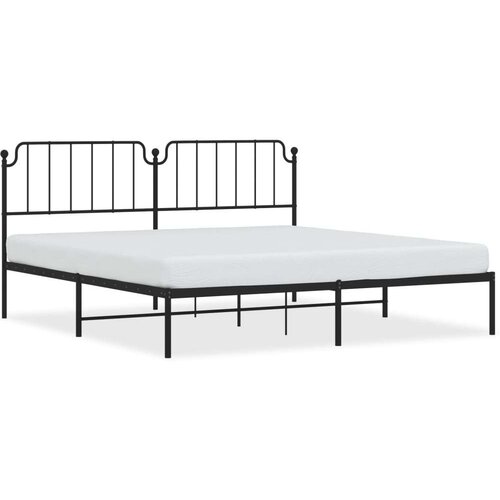  okvir za krevet s uzglavljem crni 193x203 cm Slike