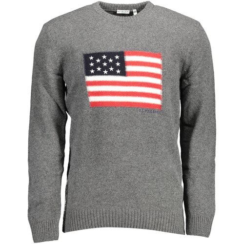 U.S. Polo Assn. US GRAY MAN POLO SWEATER Cene