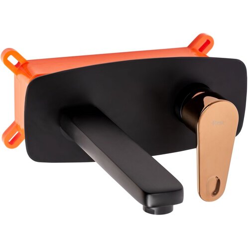 REA Bath MILD Black Pink Gold Skrita armatura za umivalnik + škatla Cene