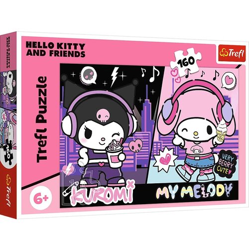 Trefl Kuromi in My Melody mestni ritem 160-delni puzzle - Cene