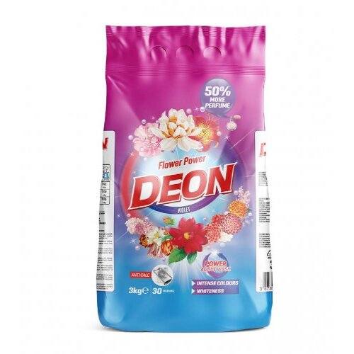 DEON Deterdžent za ve&amp;scaron; Flower Power Violet 3kg Slike