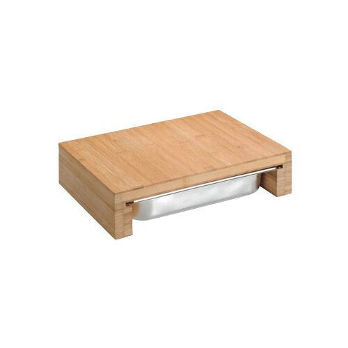 Master Daska za rezanje bambus sa metalnom posudom 37,5x27,5x9,5cm 58354 Cijene