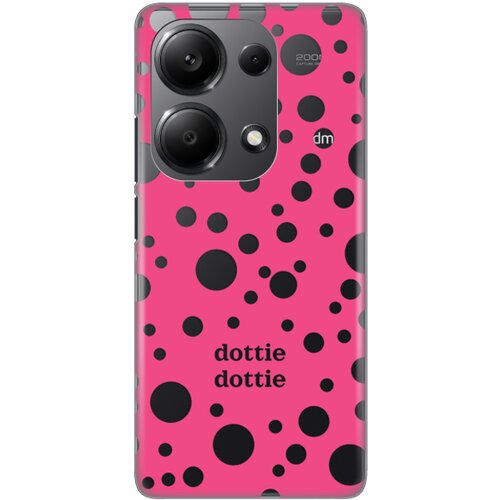  torbica silikonska print skin za xiaomi redmi note 13 pro 4G dottie dottie pink Cene