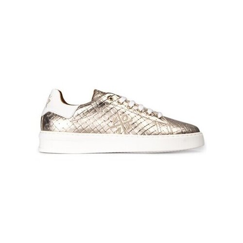 Popa Modne superge Sneaker Vicort Trenzado Platino Napa Pozlačena Slike