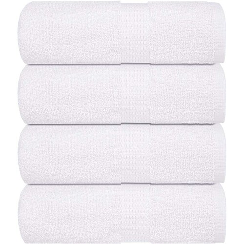 vidaXL Pralne brisače FROGN 4 kosi bele 30x30 cm 360 g/m&sup2;, (5000307718) Cene
