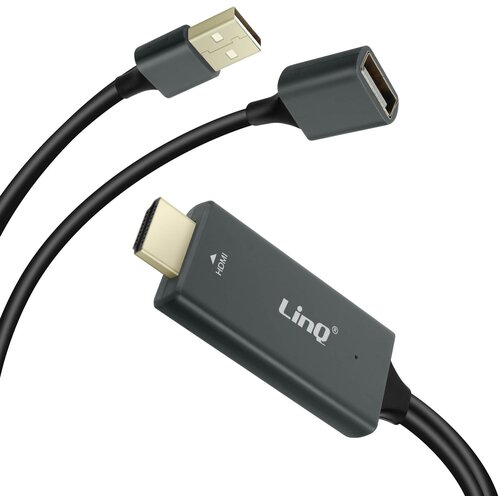 LINQ adapter hdmi 1x mo&amp;scaron;ki priklju?ek usb in 1x ženski priklju?ek usb (20516695) Slike