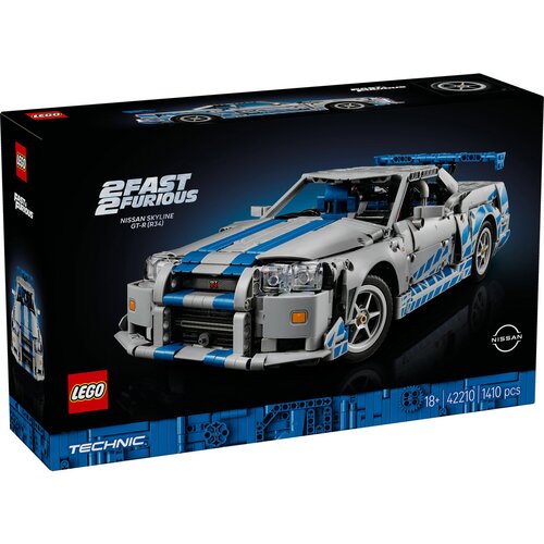 Lego LEGO&amp;reg; Technic - Nissan Skyline GT-R (R34) automobil iz Paklenih ulica 2 (42210) Slike