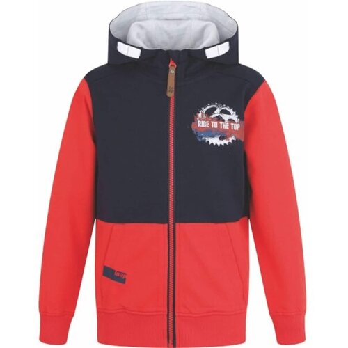 LOAP Boys sweatshirt DILI Red/Navy Blue/White Cene