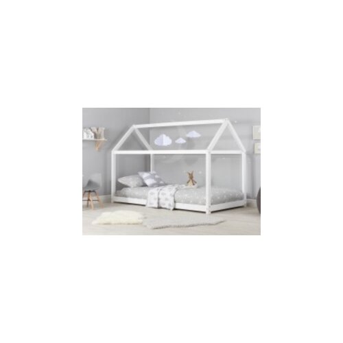  Krevet Kućica 190x90 Beli + Dušek od 14 cm 8458 Cene