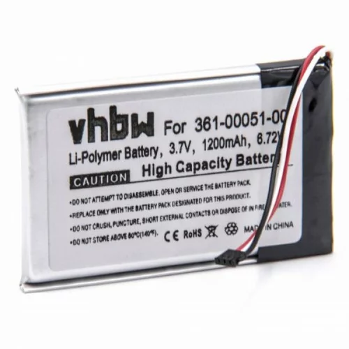VHBW baterija za garmin Nüvi 2660 / 2669, 1200 mah