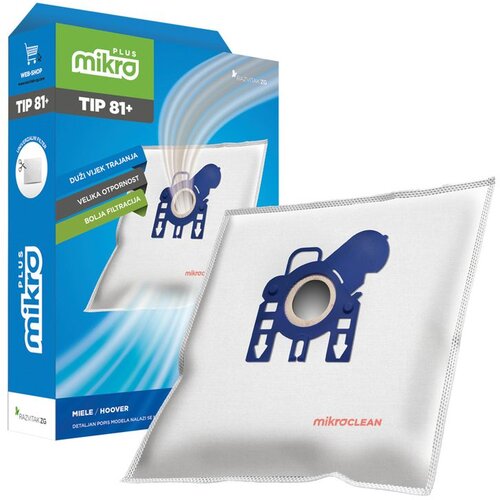 MIKRO vrećice za usisavače 4/1 tip: 81+ Cijene