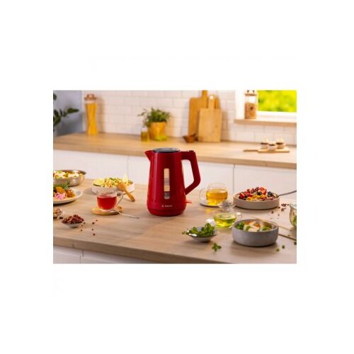 Bosch kuhalo za vodu TWK1M124 MyMoment, Crvena,1.7l, 2400W, Slike