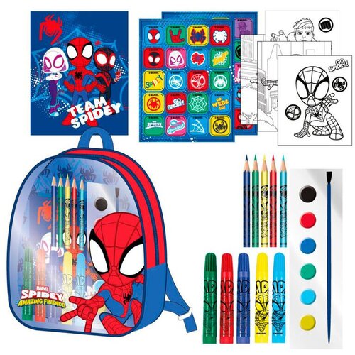 Spiderman Marvel Spidey i Njegovi Nevjerojatni Prijatelji Ruksak sa Setom Pribora za Pisanje Cijene