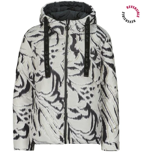 Guess EMELIE REVERSIBLE PUFFER Crna