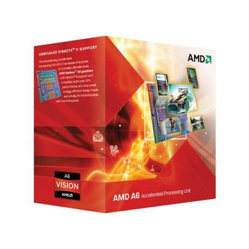 AMD A6-3650 Llano X4 2.6GHz 4MB L2 Cache Socket FM1 procesor Slike
