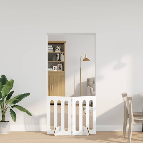  Preklopna ogradica za kućne ljubimce 2 pcs Bijeli Cene