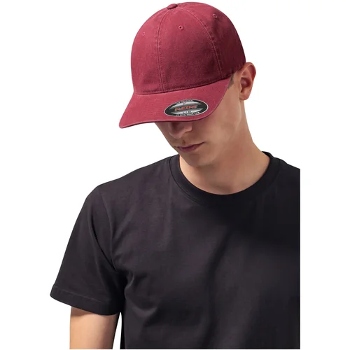 Flexfit Garment Washed Cotton Cap Dad Chestnut Color