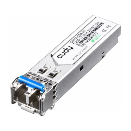 Cudy SM100GSA-20 Single Mode 1.25G LC SFP 1310nm 20km Cene