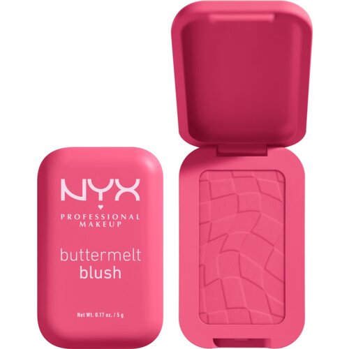 NYX Professional Makeup Buttermelt Blush pudrasto rdečilo odtenek 08 Gettin Butta 5 g Slike