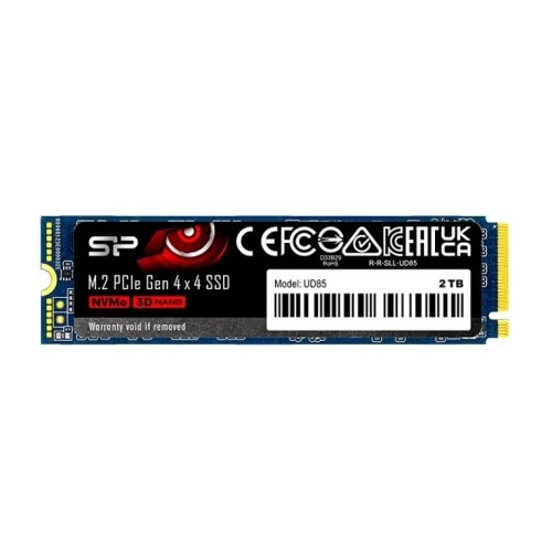 SiliconPower M.2 NVMe 2TB, 2280, PCIe Gen 4x4, UD85, 3D NAND, Read up to 3,600 MB/s, Write up to 2,800 MB/s (single sided) Cene