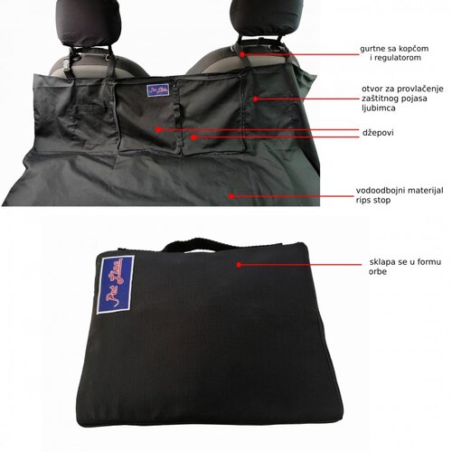 Pet Line Zaštitna prostirka za auto 139X137 cm Cene