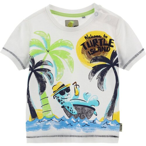 Original Marines majica DBP0365NM_Bianco01 bela F 6-9 MONTHS Slike
