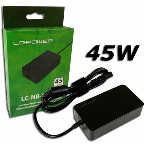 LC-Power nb adapter LC-NB-PRO-45 45W 18.5-20V/2.25-2.43A 10 adaptera Slike