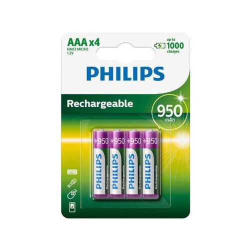 Philips baterija punjiva HR03 AAA, 950mAh 4K ( 496482 ) Cene