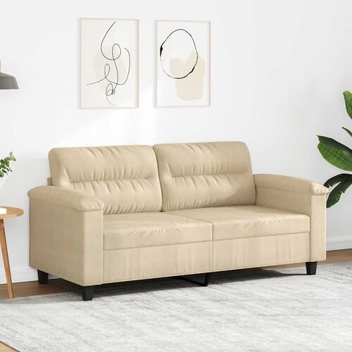  Dvosjed od tkanine krem 140 cm mikrovlakana Cene