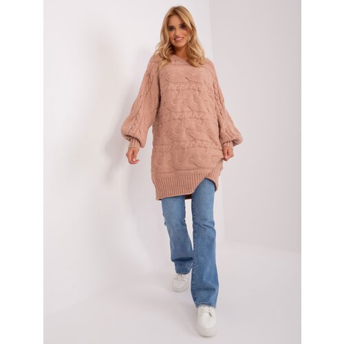 Wool Fashion Italia Sweater-AT-SW-2367.76P-dark pink Cene