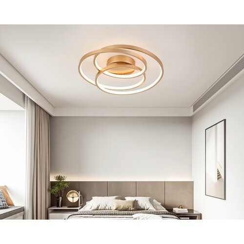 Esto LED LUSTER 24W NW OLIVIA CAPPUCCINO 745188 Cene