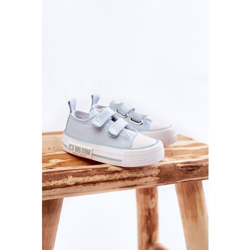 Big Star Children's Cloth Sneakers With Velcro Cene