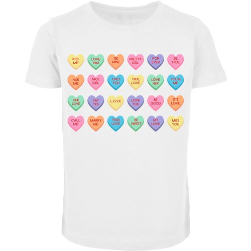 Mister Tee Children&amp;#039;s T-shirt Sweet Heart Candy Tee white Slike