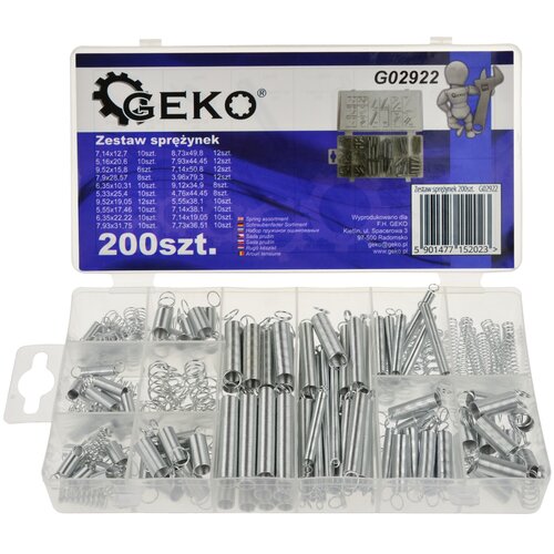 Geko Set vzmeti 200 kos, (20376633) Cene